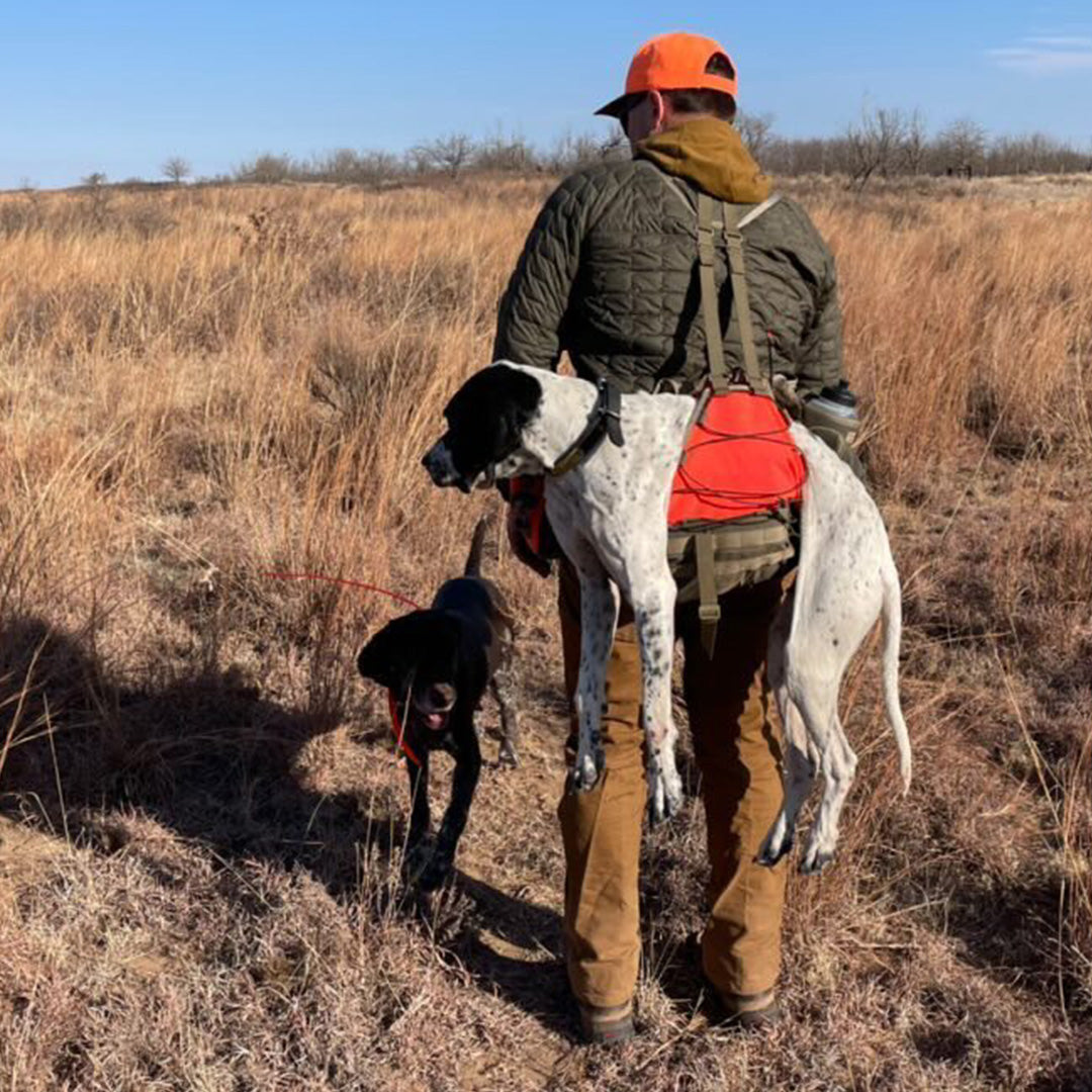 How to carry a dog in your Final Rise Vest System