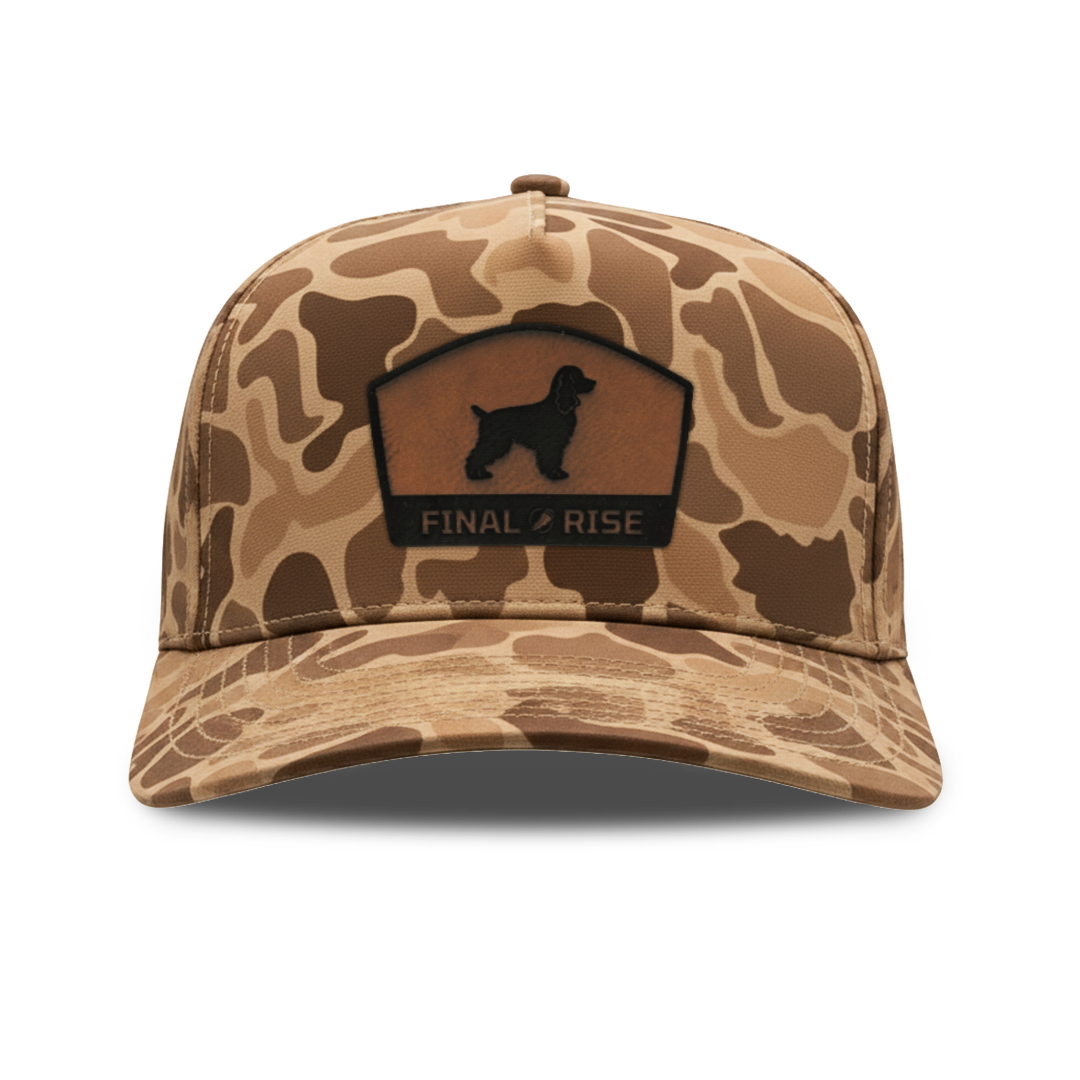CAMO UPLAND DOG SERIES PATCH HATS