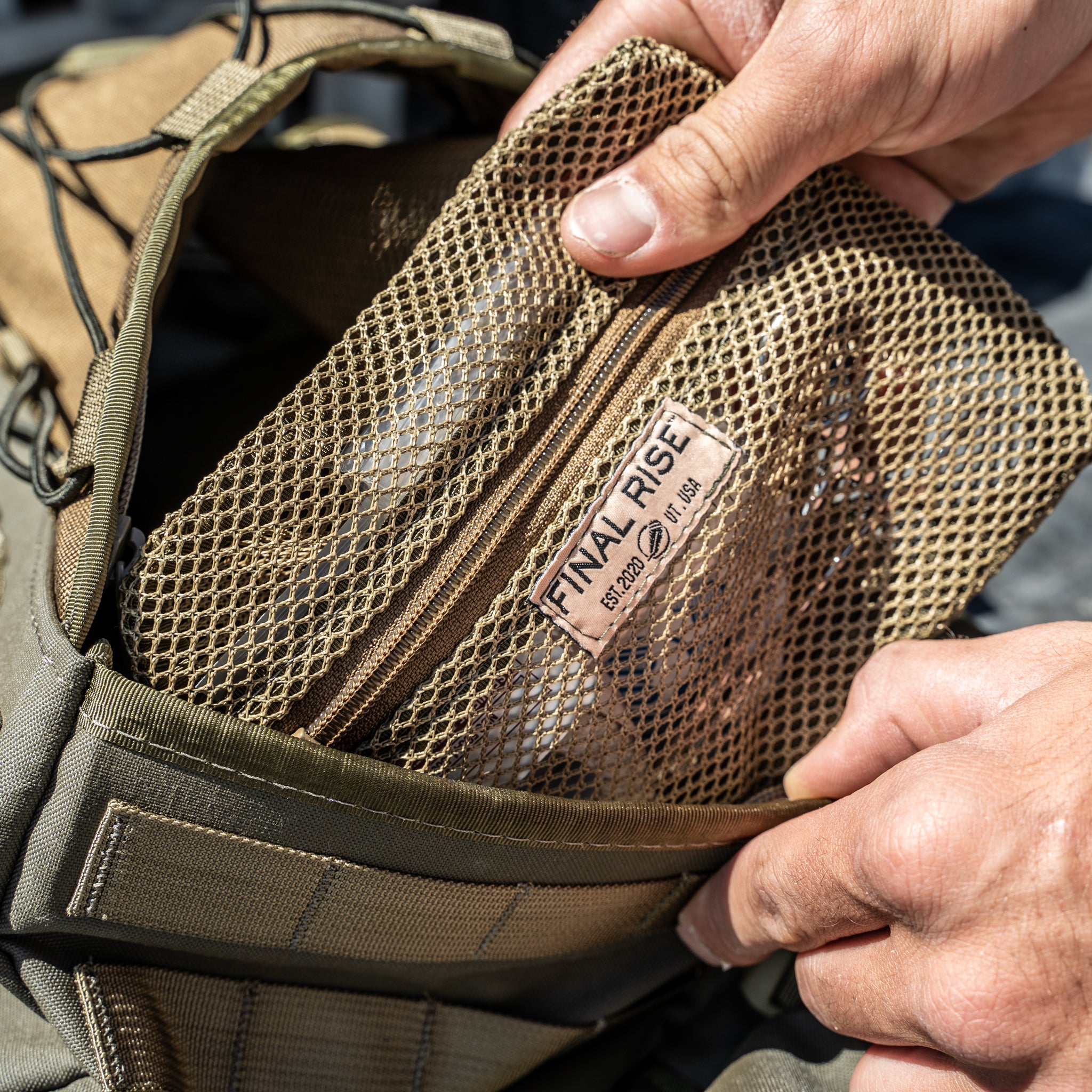 MESH STORAGE POUCH
