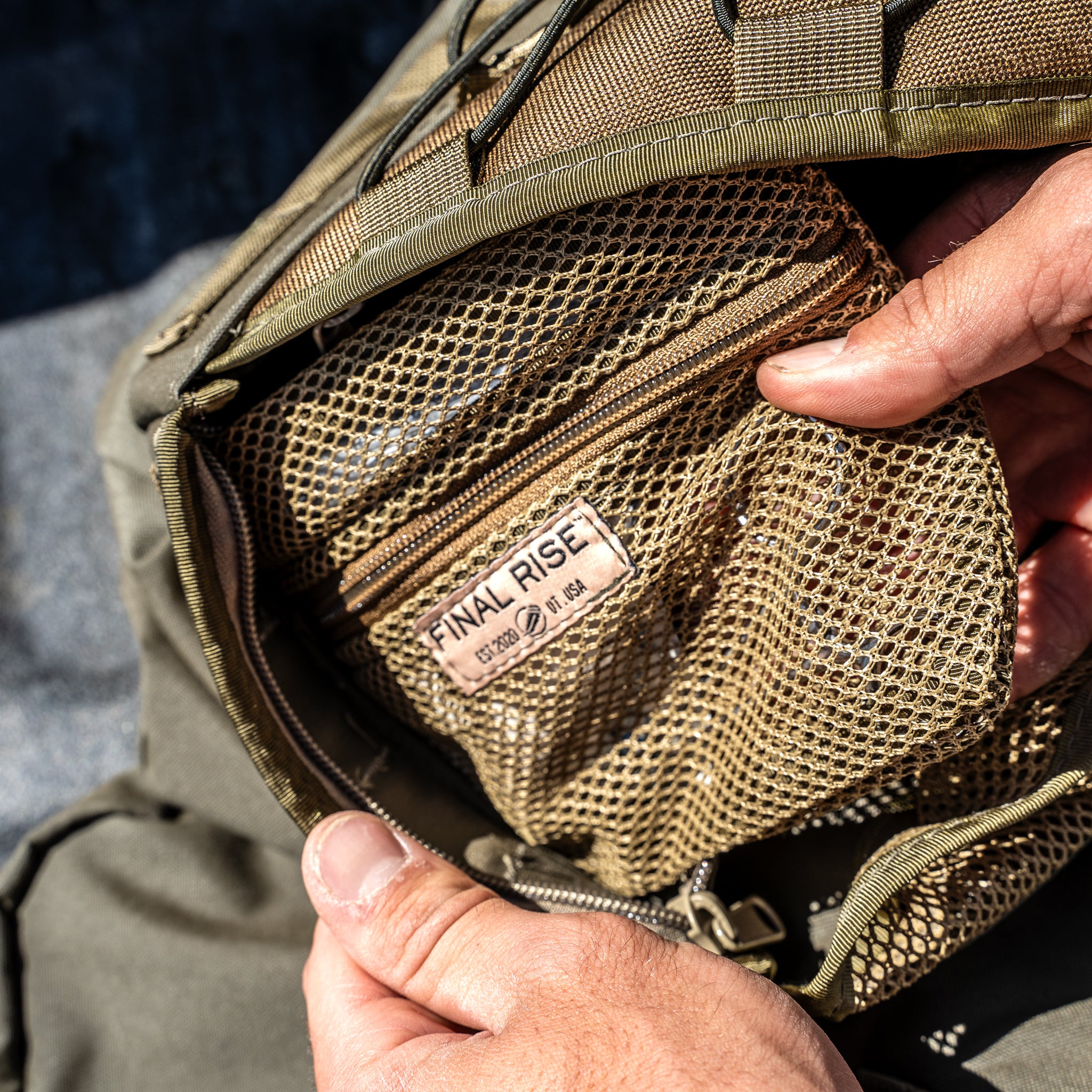 MESH STORAGE POUCH