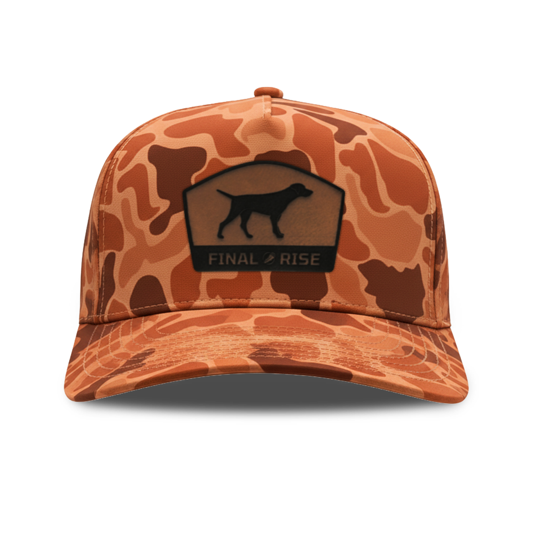 CAMO UPLAND DOG SERIES PATCH HATS